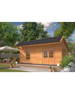 Casuta din lemn de douglas Bergen XL tipul 4
