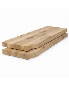 Panoul scarilor din stejar rustic