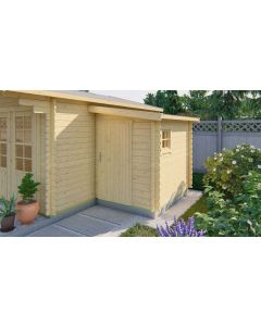 toaletă anexă pentru cabana din lemn 28 mm